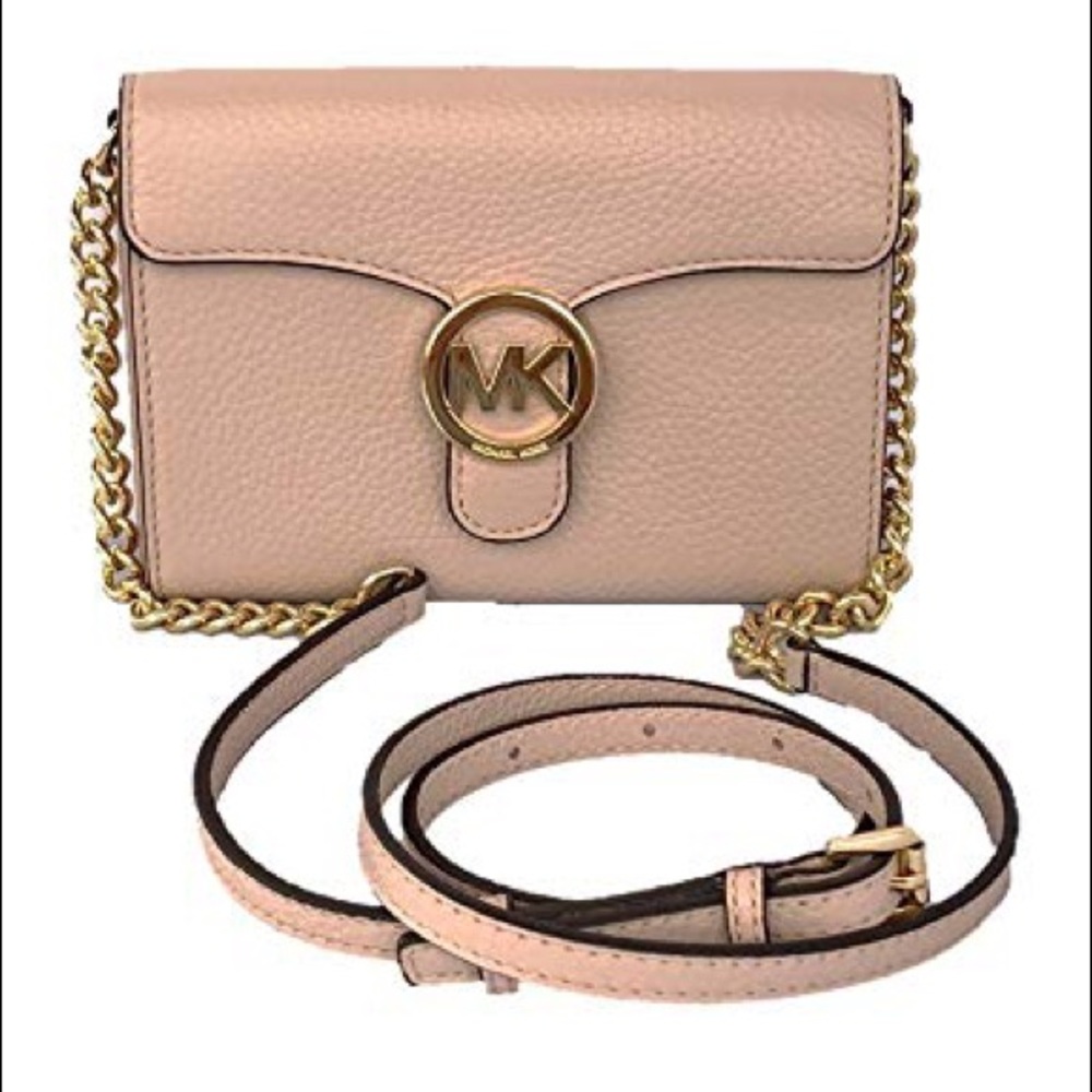 Michael Kors Vanna Large Leather Phone Crossbody